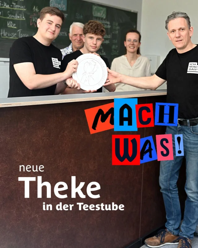 🪚 „Mach was!“ 🛠️
An dem Handwerkswettbewerb der Firma @wuerth_germany hat in diesem Jahr erneut die SSG teilgenommen. Unter der Leitung von Herrn zur Heiden haben Bastian, Tim und Germain (Jg. 10) gemeinsam mit unserem Kooperationspartner, der Tischlerei Schwienhorst, eine neue Theke für die Teestube geplant, erstellt und aufgebaut. Schüler:innen des Jahrgänge 8-10 können nun in den Pausen davon profitieren. 

Vielen Dank an die Tischlerei Schwienhorst! Ohne sie wäre das Projekt nicht realisierbar gewesen! 🙏

#machwas
#handwerkswettbewerb2025
#schwienhorst